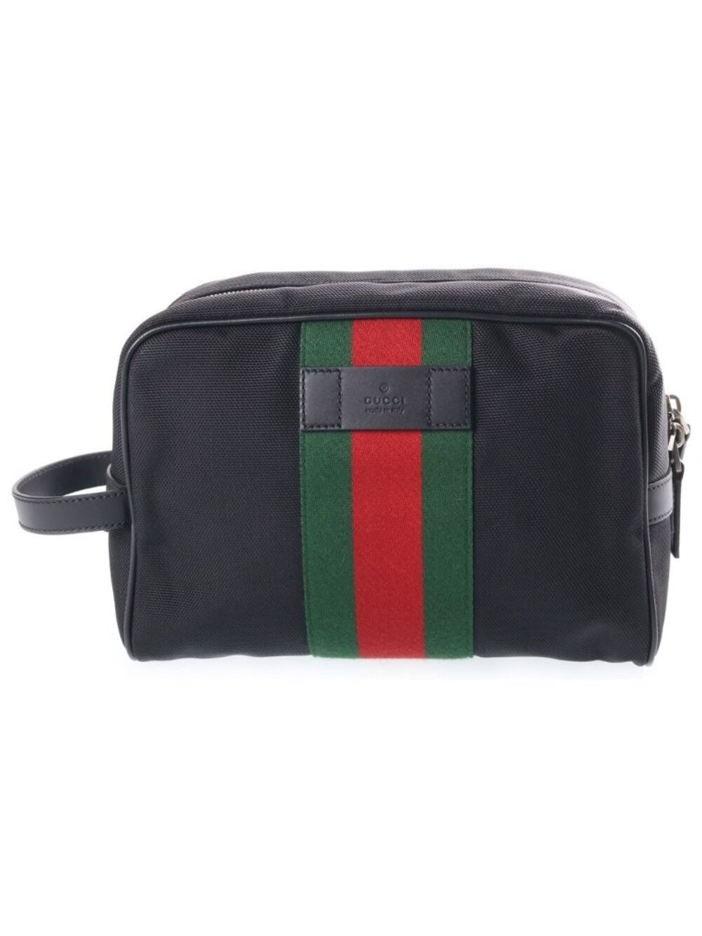 Gucci Sherry Line Canvas Clutch Second Black